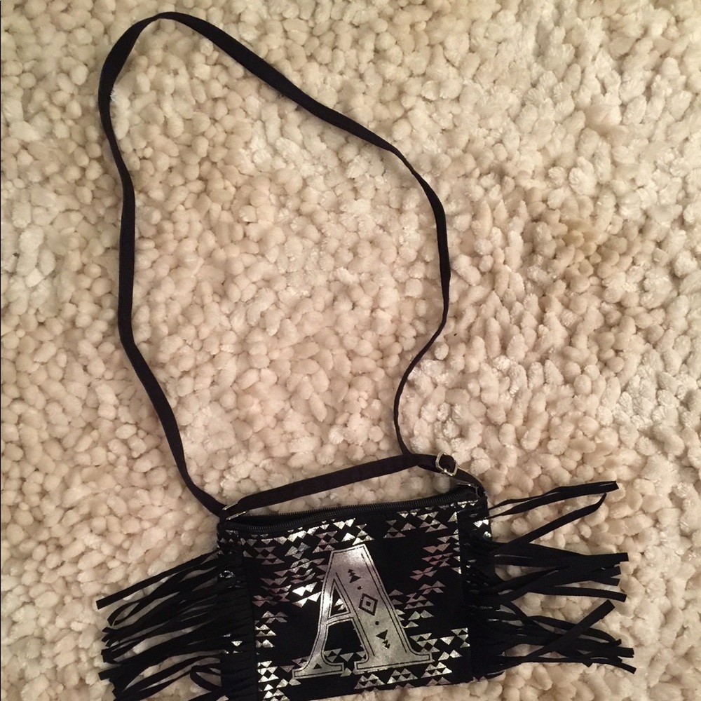 Justice "A" fringe purse - Picture 4 of 4