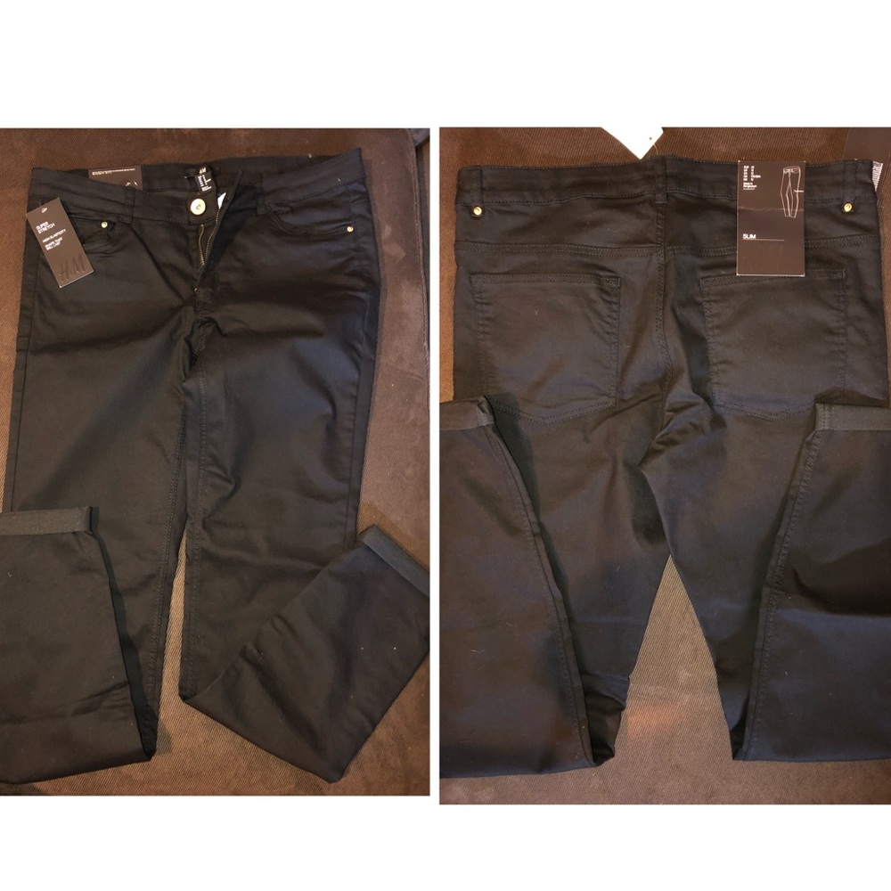 Black Super Stretch Pants