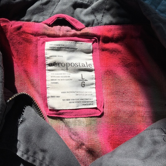 Grey utility jacket - Picture 4 of 5