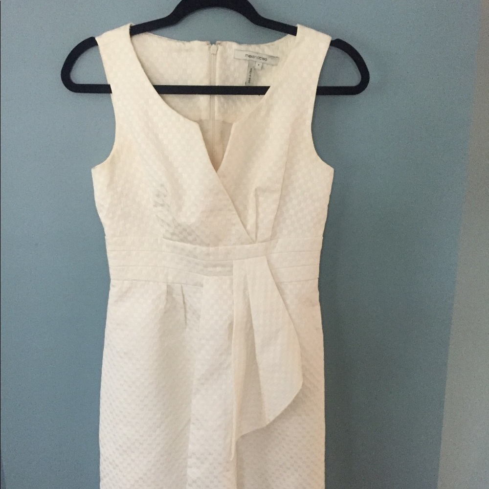 Max and Cleo white dress size 4