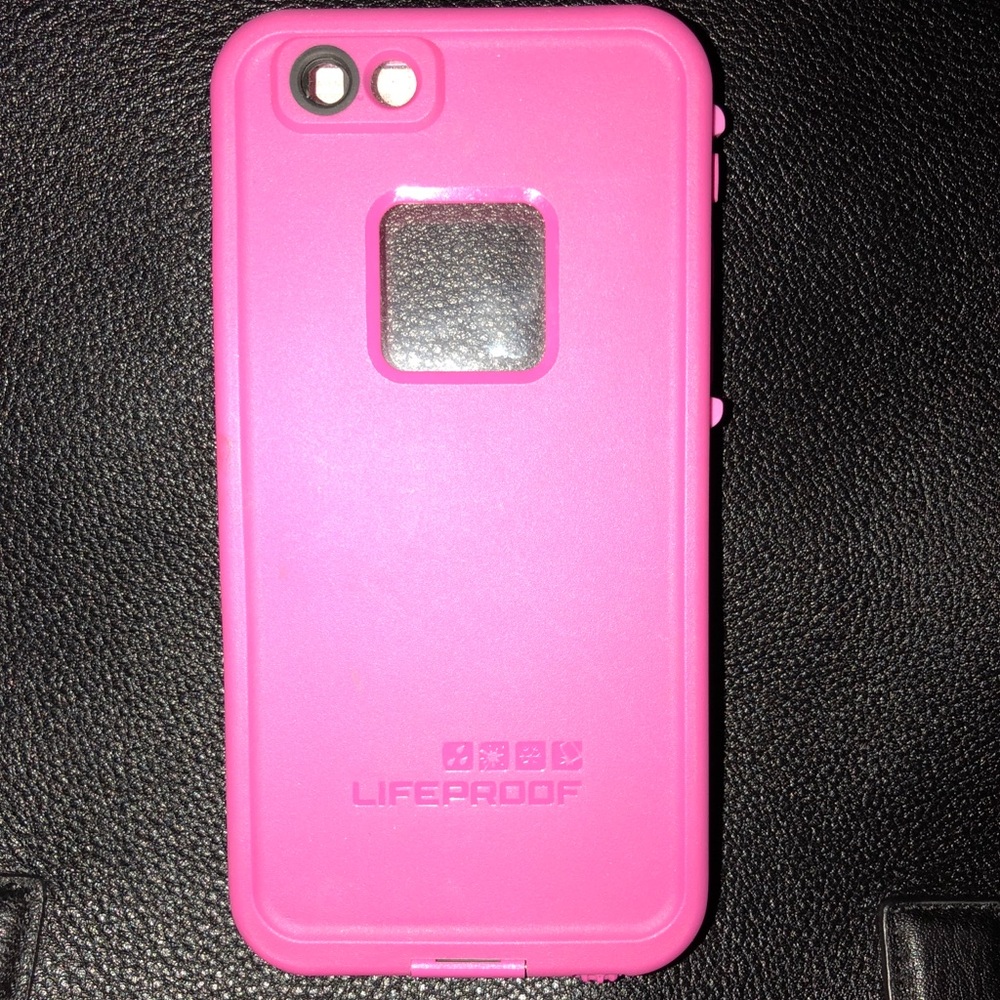 Hot pink iPhone 6/6s Lifeproof