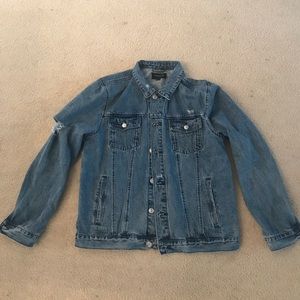 Pacsun Destroyed Denim Jacket
