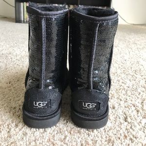 Black Sparkle UGGs