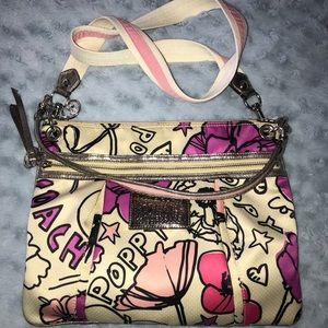 Coach Poppy Petal Print Hippie 17050