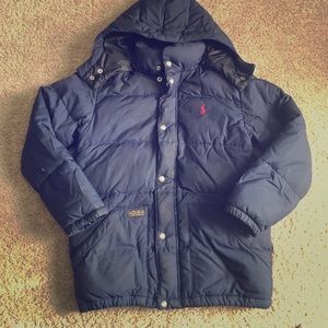 Polo Ralph Lauren bubble coat boys sz M(10-12)