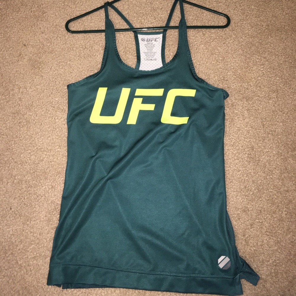 UFC Team Pettis Mesh Back Athletic Racerback Tank