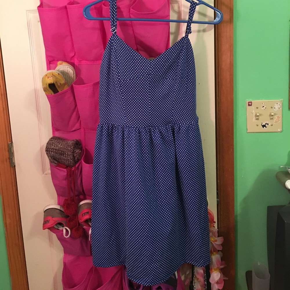 👗✨Blue Polkadot Dress From Charlotte Russe✨ 👗