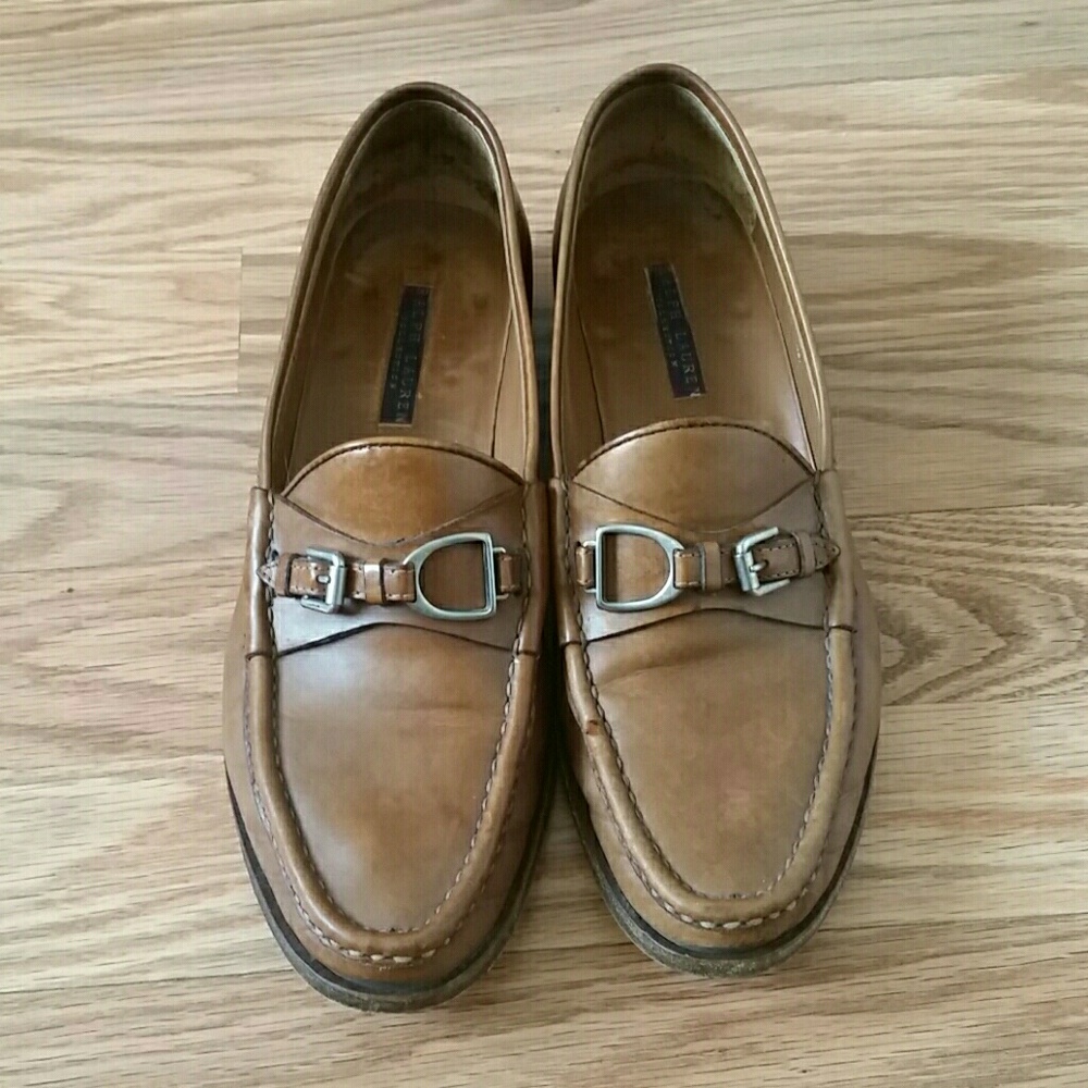 Vintage Ralph Lauren leather loafer