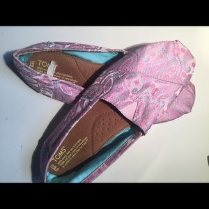 Toms Paisley Slip-Ons