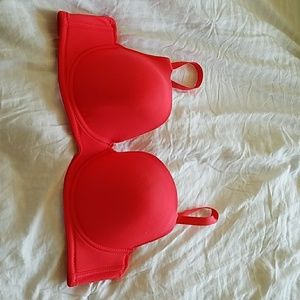 Bright Orange bra.  Worn once
