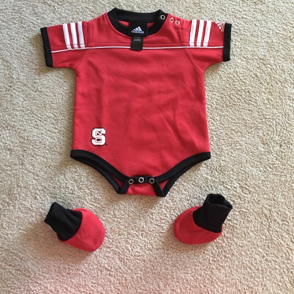 NWOT NC State Jersey Onesie Limited Edition