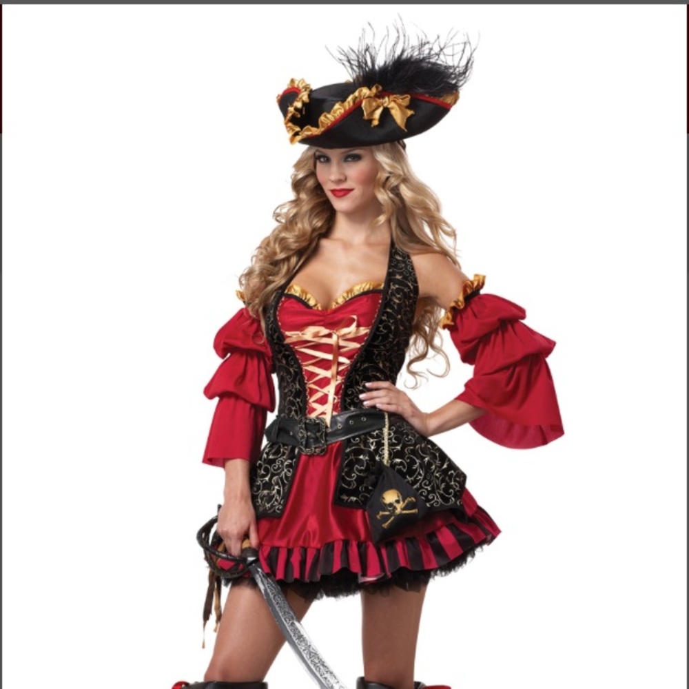 Sexy Spanish pirate costume