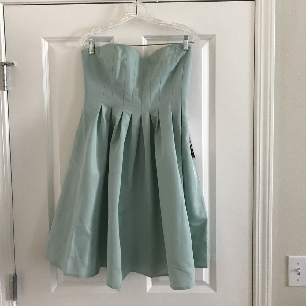 J. Crew Strapless Knee-Length Bridesmaid Dress