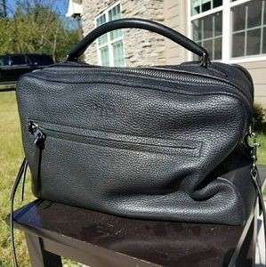 Black Leather Coach Bag