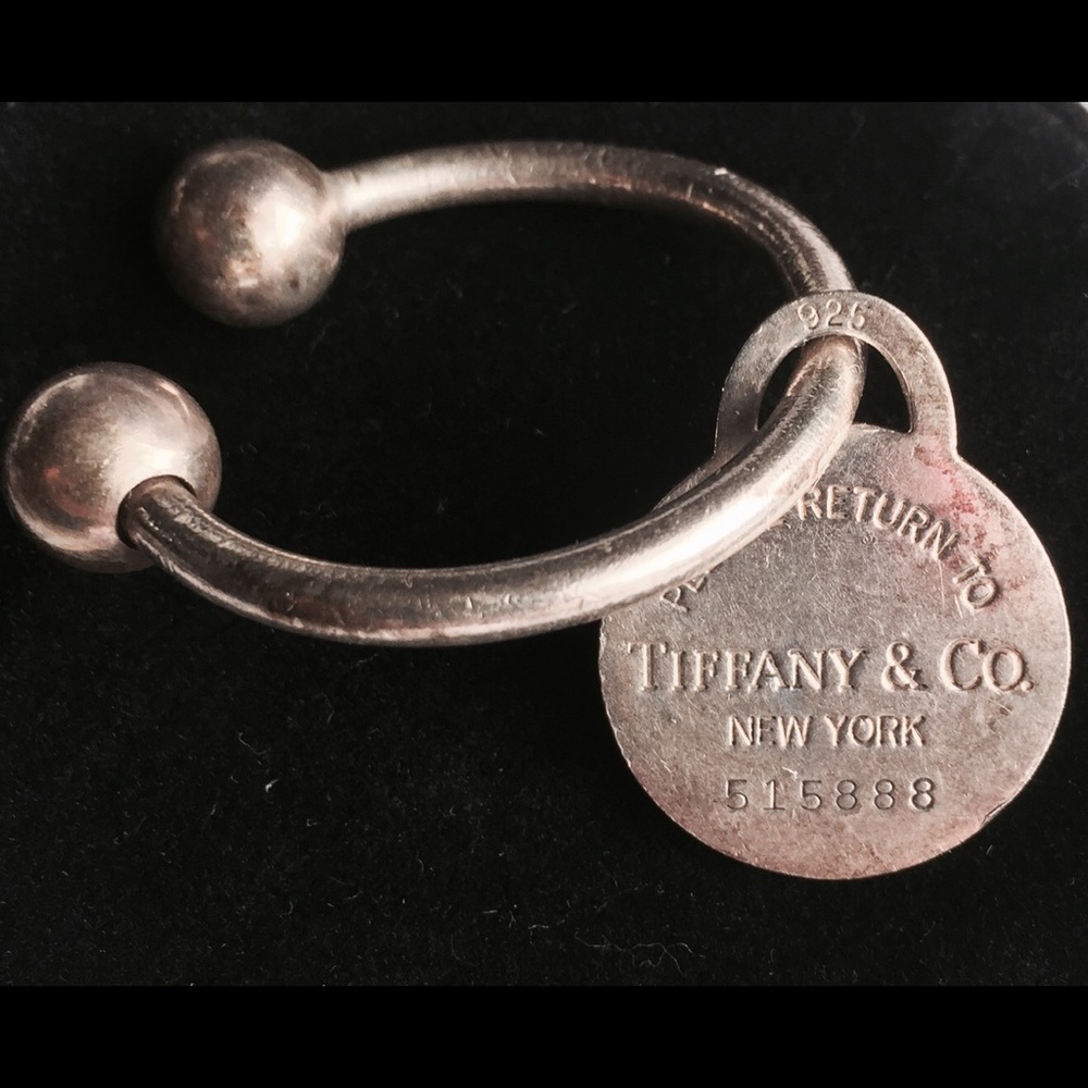 ✨Authentic Silver Tiffany & Co. Key Ring✨