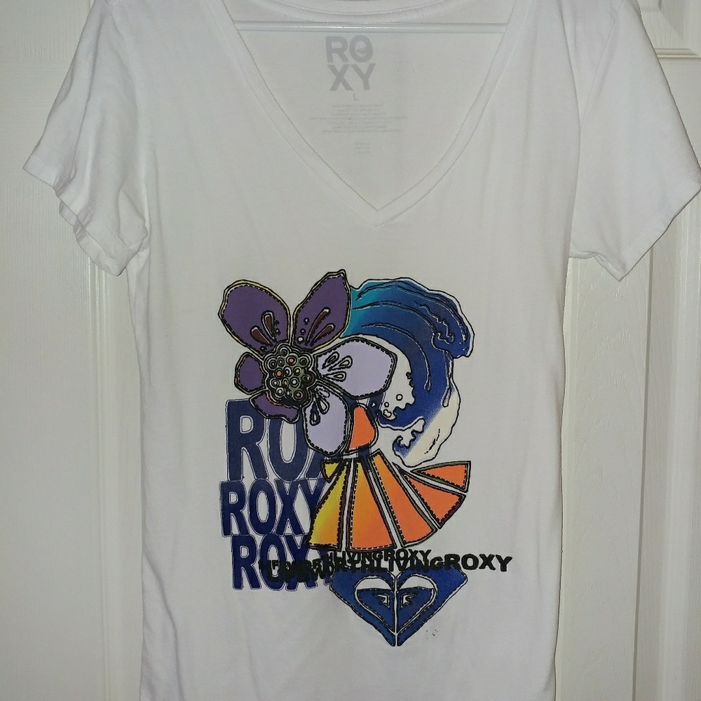 Roxy size L t shirt
