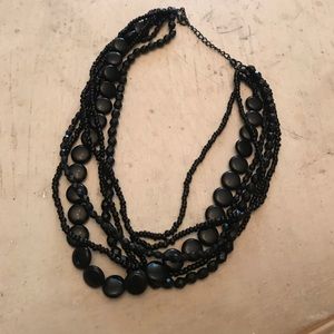 Premier Designs Black Bead necklace