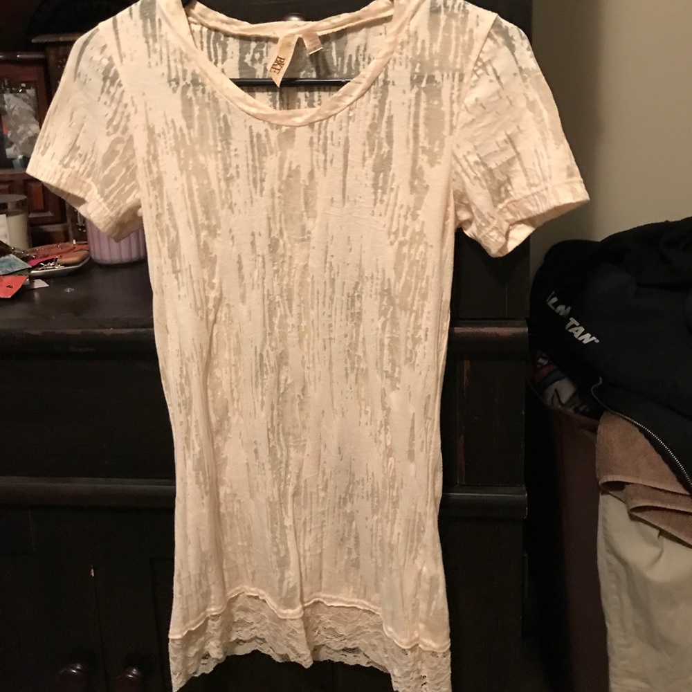 Cream shirt