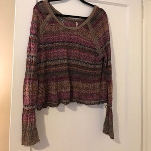 Free People knit sweater