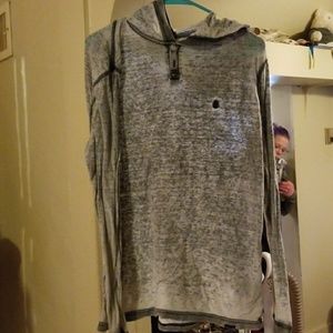 Volcome long sleeved hooded shirt