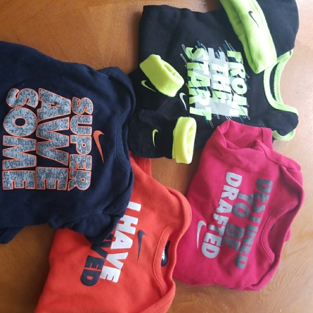 Nike infant onesies sets