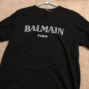 Black Balmain shirt