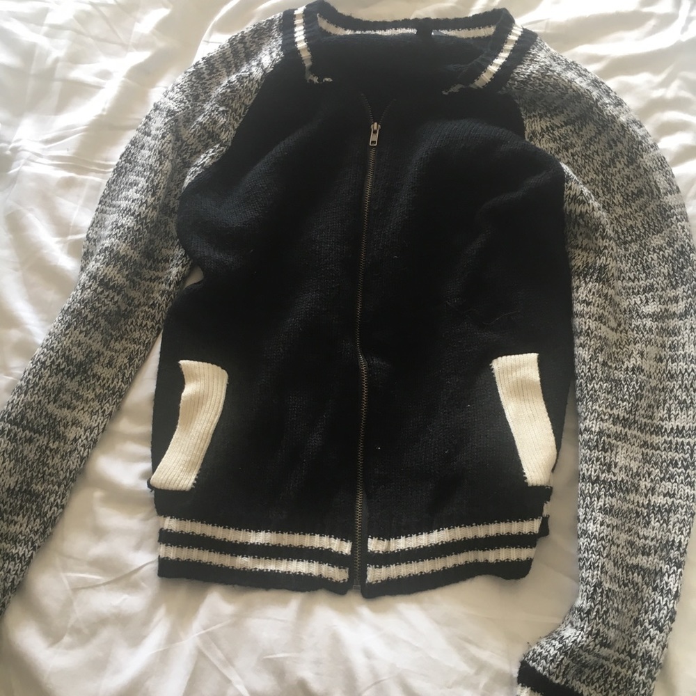 Zip up sweater from LF