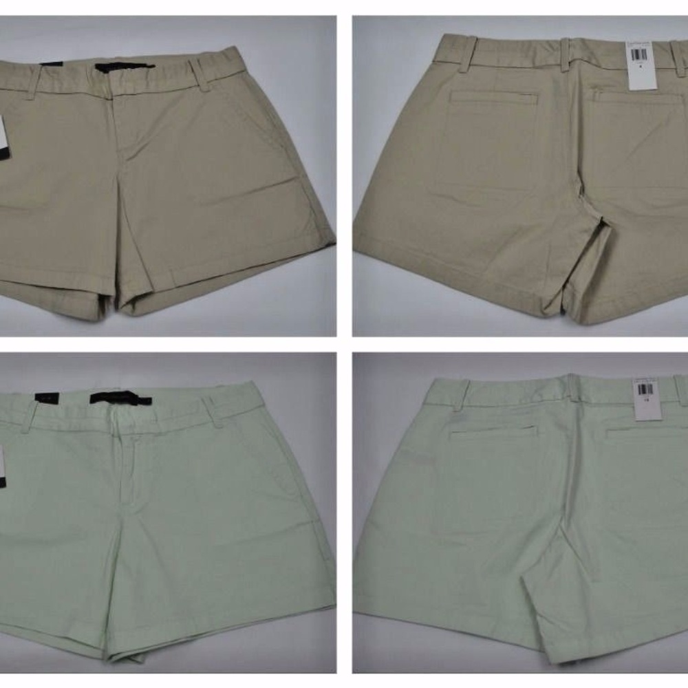 Calvin Klein Women's Green Khaki  Shorts Size 4,12