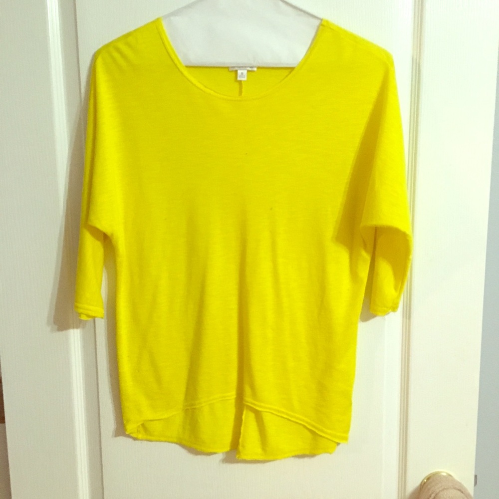 Small Yellow Charming Charlie Top