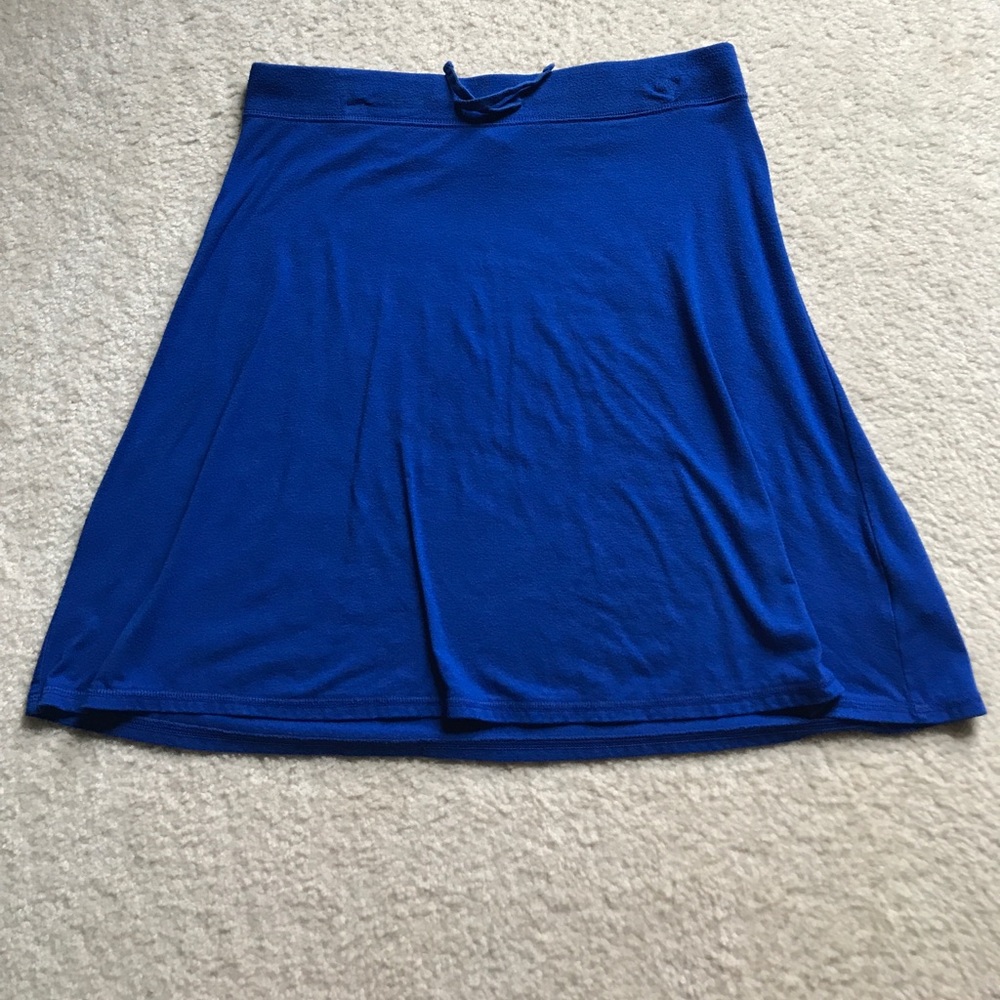 Royal blue cotton shirt