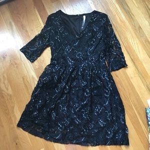 Urban Outfitters flare skater NYE/holiday dress