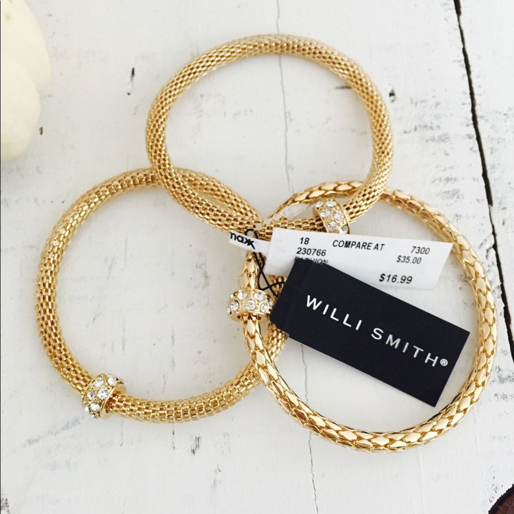 Willi Smith Gold Bangles