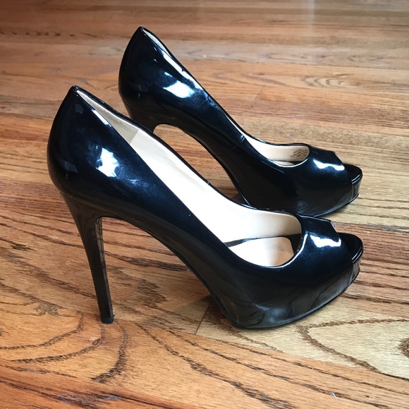 Like new perfect condition black peep toe heel - Picture 3 of 6