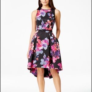 Vince Camuto high-low floral dress