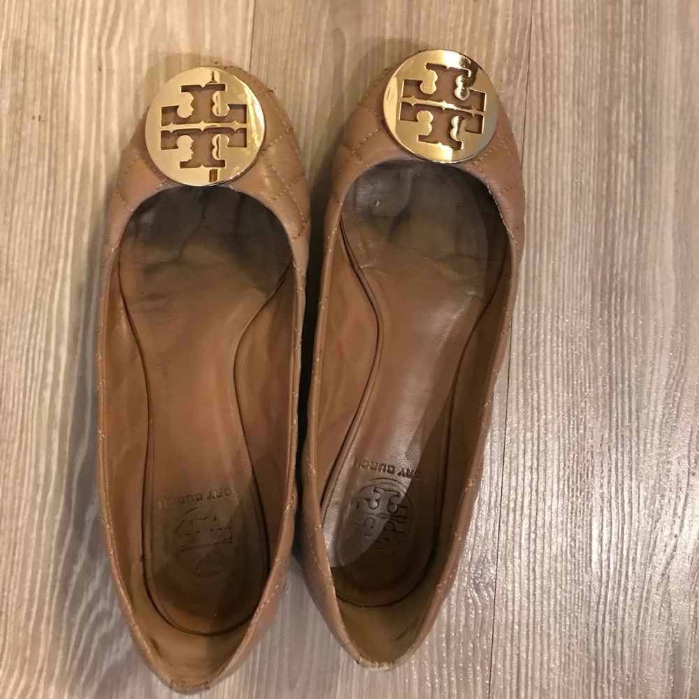 Tory Burch Brown Flats
