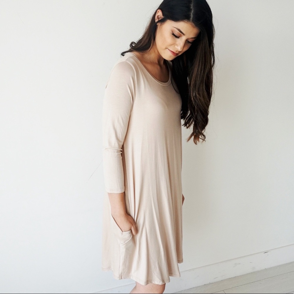 Long Sleeve T-Shirt Dress