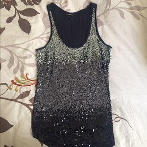 ✨Express ombré sparkle tank✨