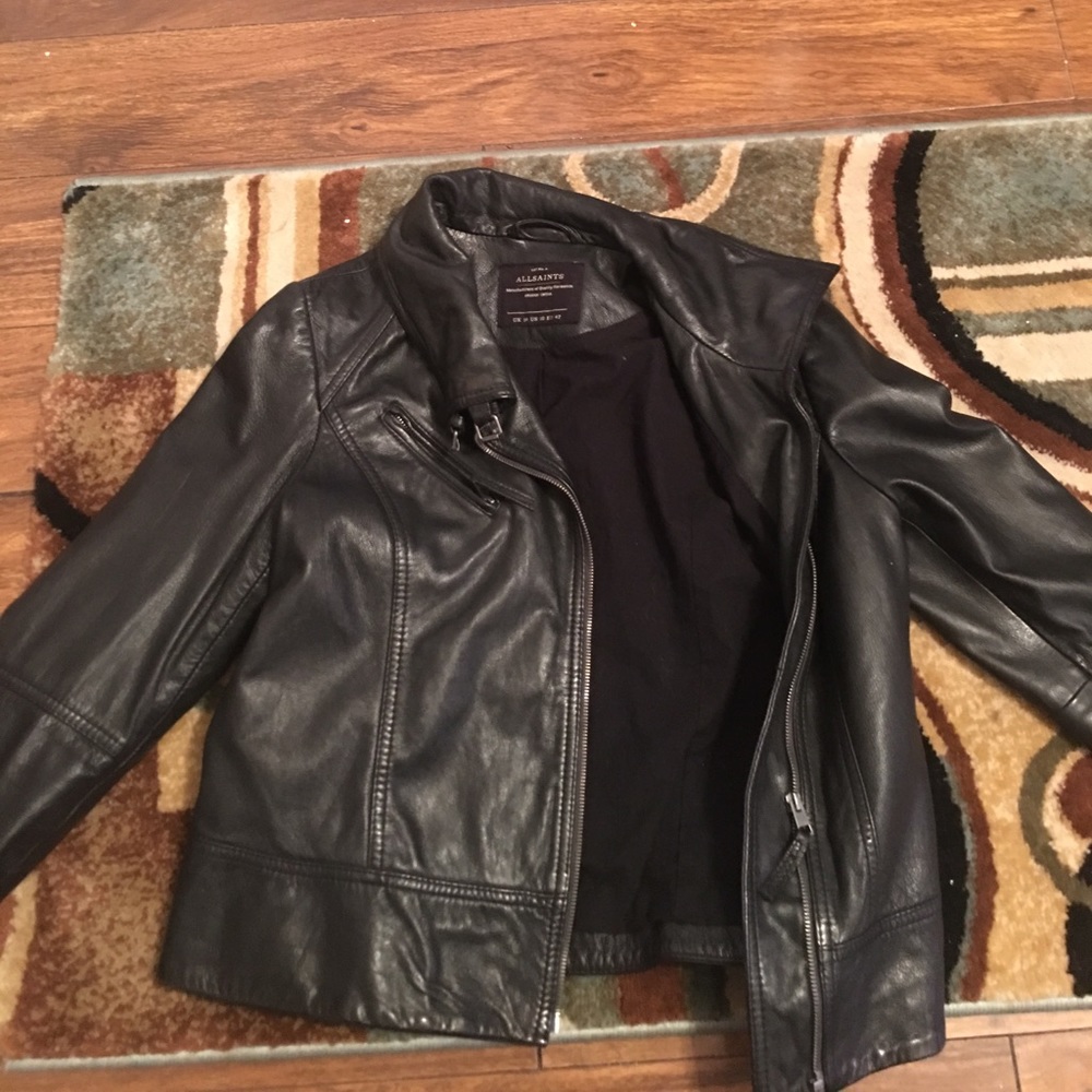 Leather jacket