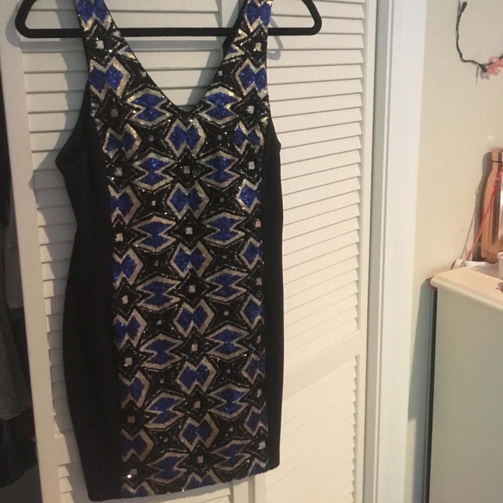 RARE Luxe Free People Sequin Dress