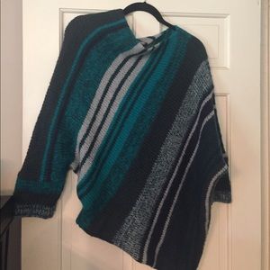 Sweater poncho