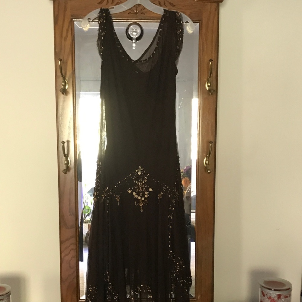 Beaded handkerchief dress