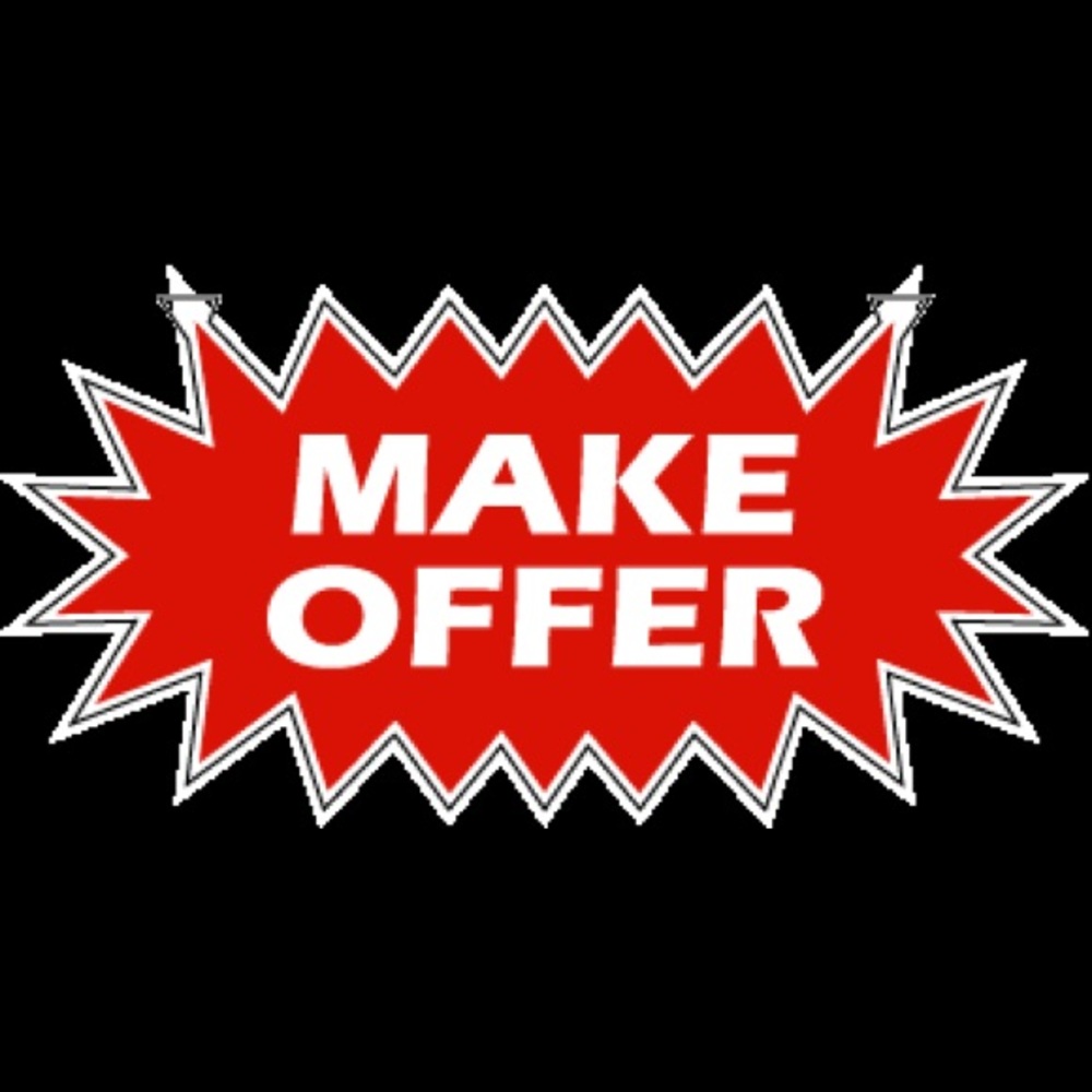 All offers considered!