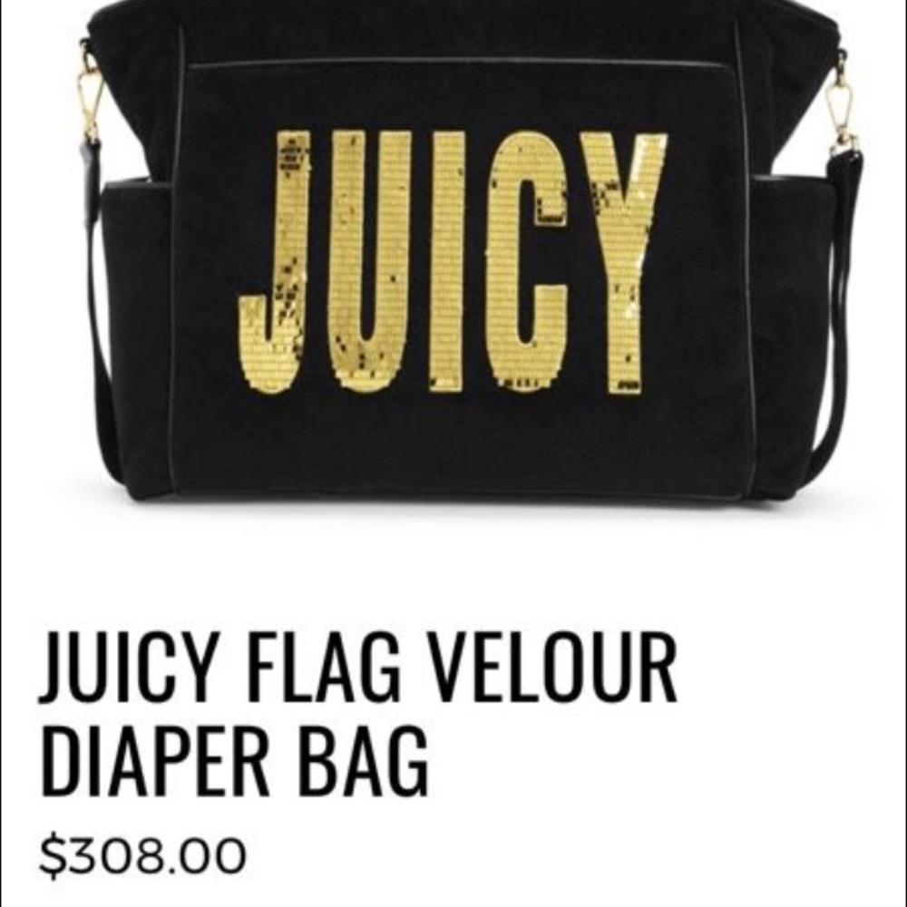 Juicy diaper bag