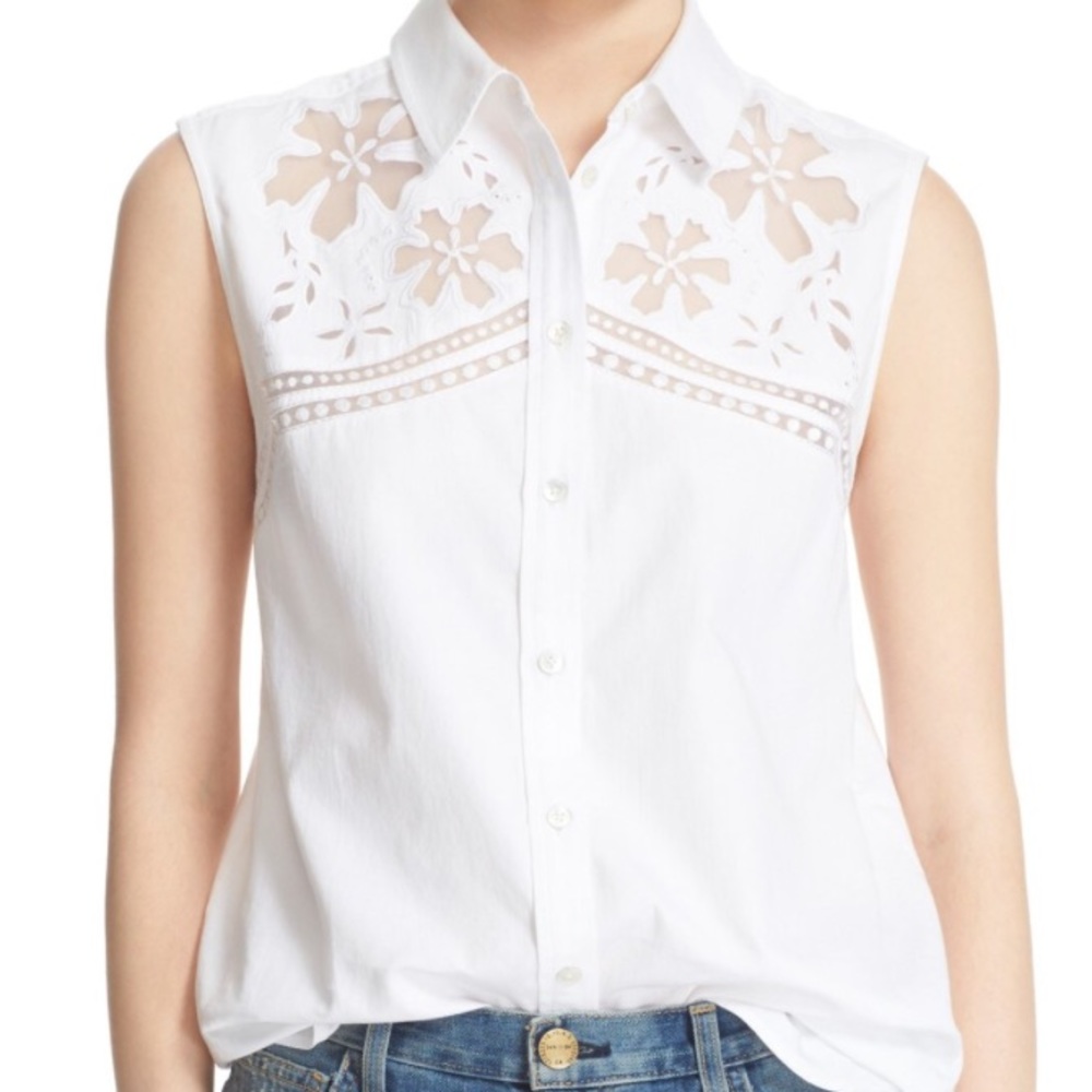 Equipment sleeveless Reese blouse- XS