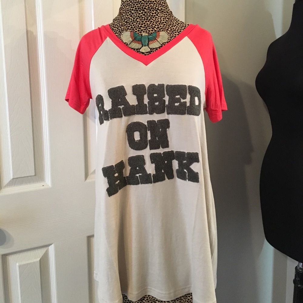 Judith March flowy tee/tunic.