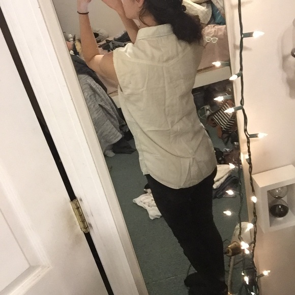 Washed Out Collared Top - Picture 5 of 7