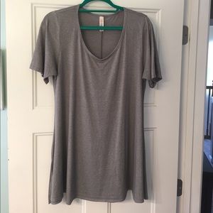 Grey Lularoe Perfect Tee