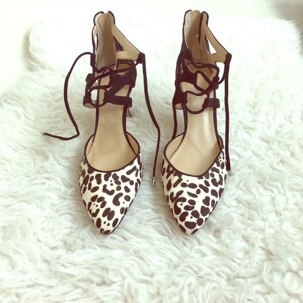 Audrey Brooke Calf Hair shoes