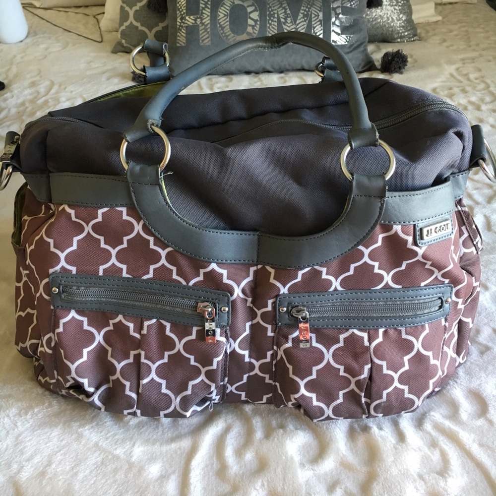 JJ Cole diaper bag