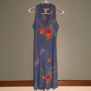 Free People midi floral dress